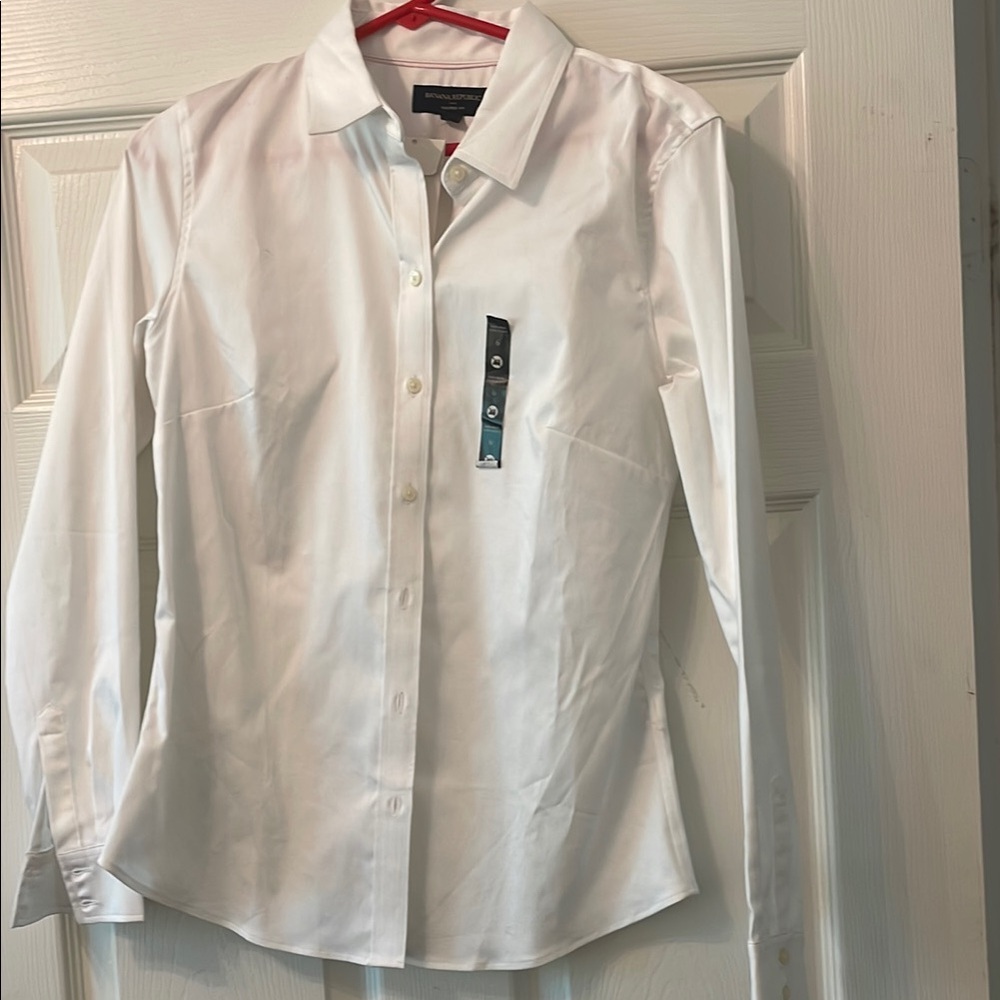 White Button-Up Shirt